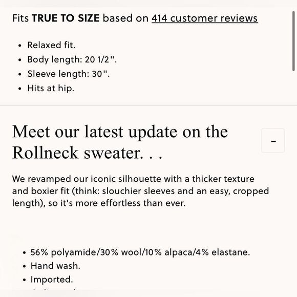 NWT J CREW Rollneck Wool alpaca sweater in Supersoft yarn in Heather Pale Pink - Picture 6 of 7